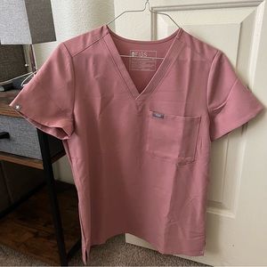 Mineral Mauve Catarina Scrub Top